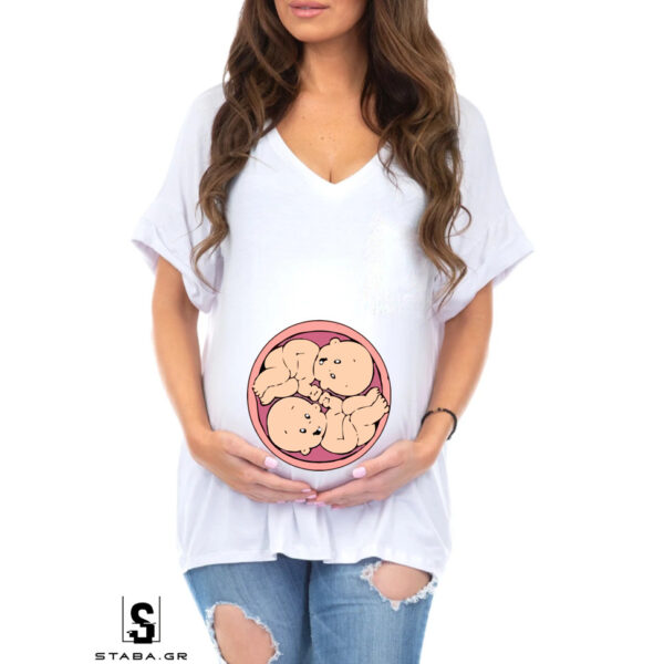 Κοντομάνικο Μπλουζάκι εγκυμοσύνης #222