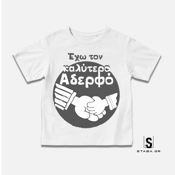 Μπλουζάκι Έχω τον καλύτερο αδερφό #496