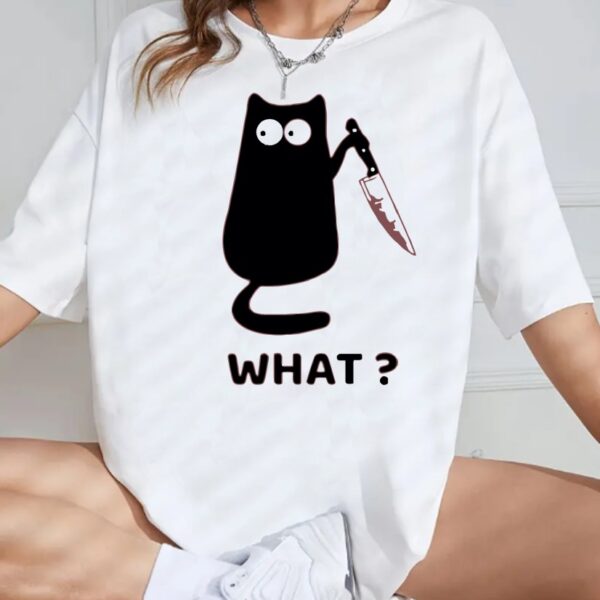 Unisex Κοντομάνικο What???  #716