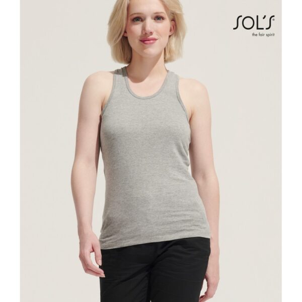 Κατά Παραγγελία Γυναικείο αμάνικο μπλουζάκι #856