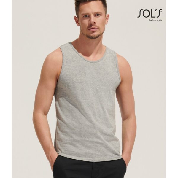 Κατά Παραγγελία Ανδρικό αμάνικο μπλουζάκι  #857