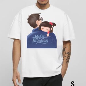 Unisex Κοντομάνικο Happy Fathers Day (Γιορτή Πατέρα) #762