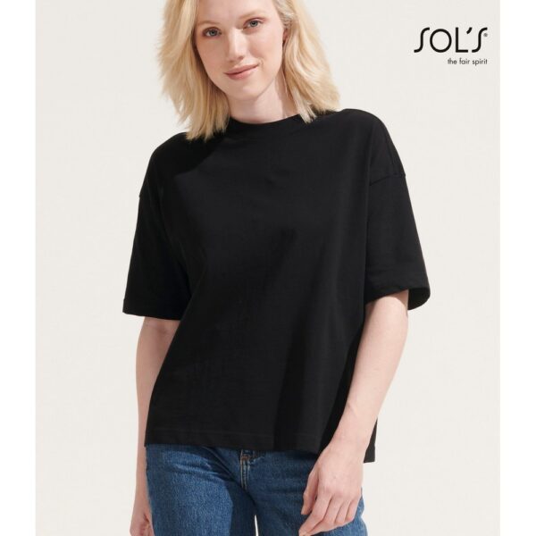 Β2Β Μπλουζάκι Κοντομάνικο Γυναικείο oversized Boxy  180γρ  100% Organic Cotton #819