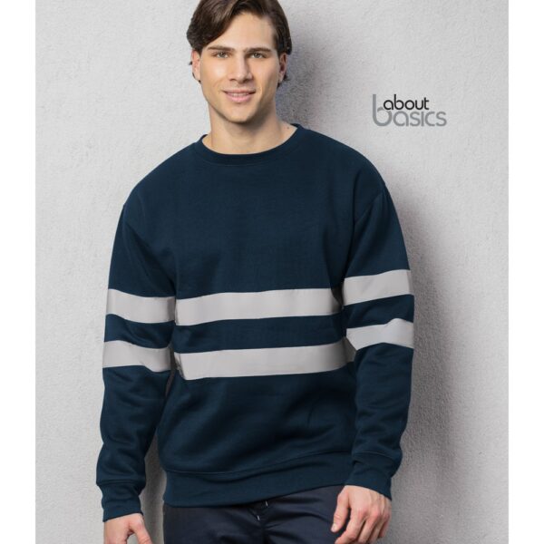 Β2Β Μπλούζα φούτερ με ανακλαστικές ταινίες Gleam 270g/m²   #850