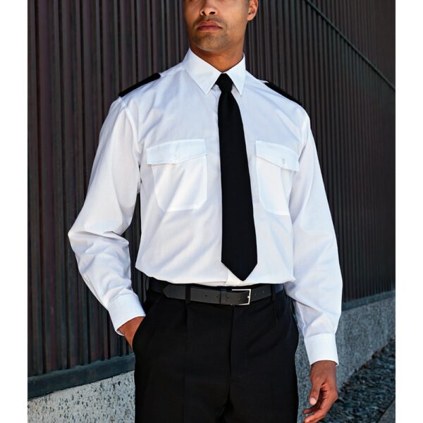 Β2Β Ανδρικό Πουκάμισο με επωμίδες μακρυμάνικο   PR210  Ποπλίνα 105g/m²   #841