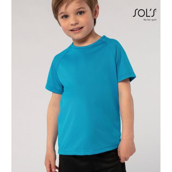 Β2Β Μπλουζάκι Κοντομάνικο Παιδικό αθλητικό Sporty  Πολυεστερικό δίχτυ 140g/m² #823