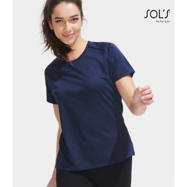 Β2Β Μπλουζάκι Κοντομάνικο Γυναικείο αθλητικό Sporty  Πολυεστερικό δίχτυ 140g/m² #822