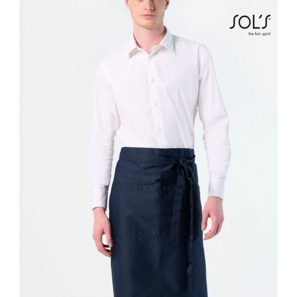 Β2Β Ποδιά μεσαίου μεγέθους με τσέπες Greenwich  240g/m²   #858