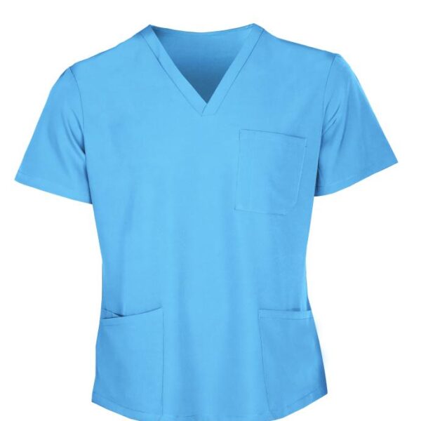 B2B Μπλούζα ιατρική ελαστική κοντομάνικη  #939