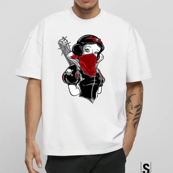 Unisex Κοντομάνικο μπλουζάκι Η Χιονάτη και οι Επτά Νάνοι  #958