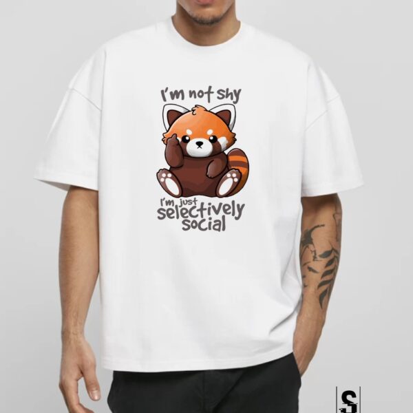 Unisex Κοντομάνικο μπλουζάκι I'M NOT SHY... ... #962