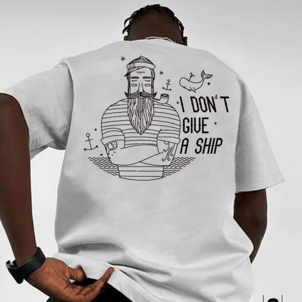 Unisex Κοντομάνικο μπλουζάκι I do not give a ship  #981