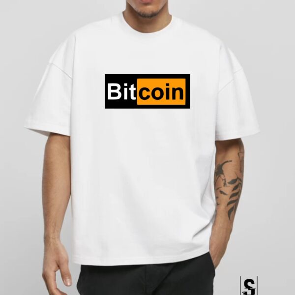 Unisex Κοντομάνικο μπλουζάκι BITCOIN  #1005