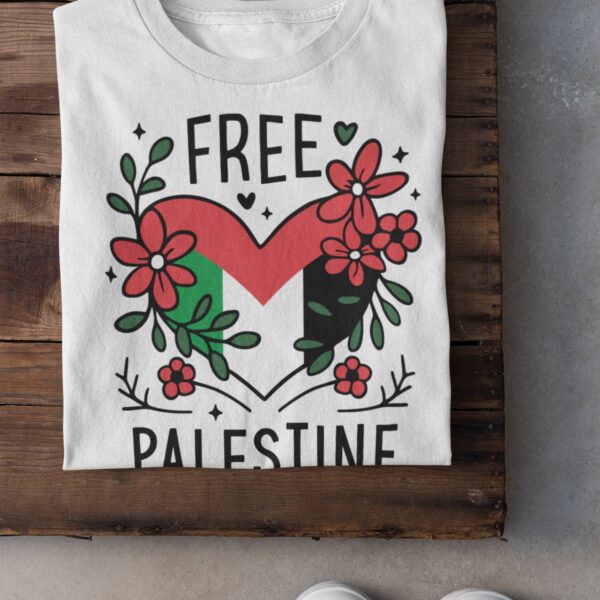 Unisex Κοντομάνικο μπλουζάκι Free Palestine t-shirt #992