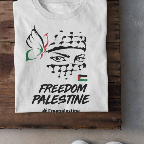 Unisex Κοντομάνικο μπλουζάκι Free Palestine t-shirt #989