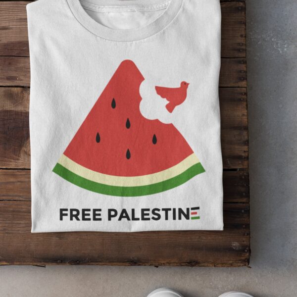 Unisex Κοντομάνικο μπλουζάκι Free Palestine t-shirt #990