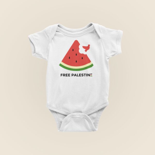Βρεφικό φορμάκι Free Palestine t-shirt #994