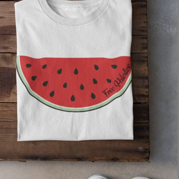 Unisex Κοντομάνικο μπλουζάκι Free Palestine t-shirt #1017