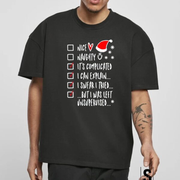 Μπλουζά Unisex  Check list  #1078