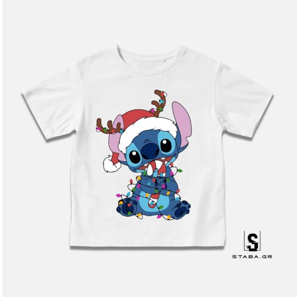 Μπλουζάκι   Stitch Christmas  #1083