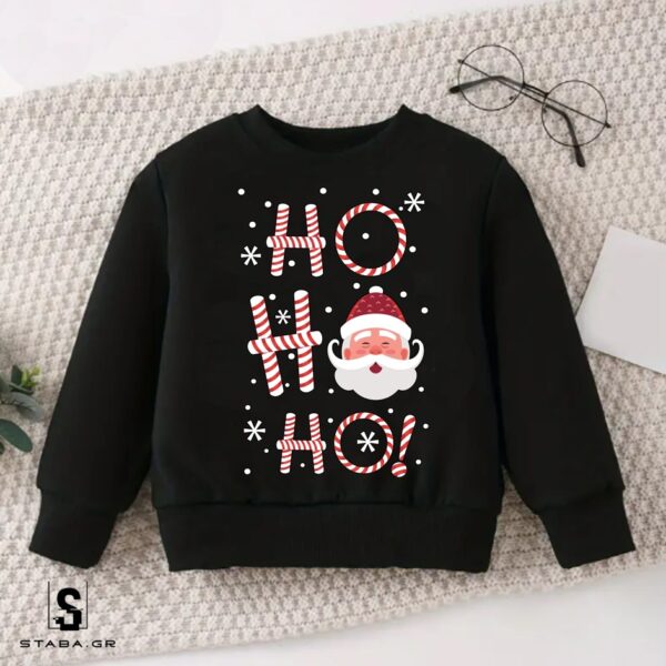 Φούτερ παιδικό HO HO HO  #1089