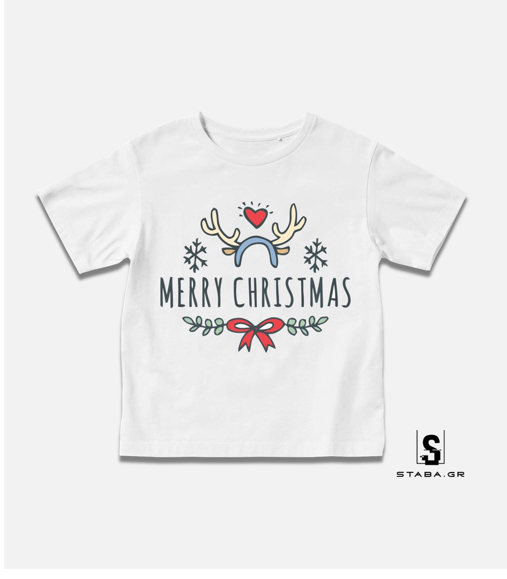 Φορμάκι/ Μπλουζάκι Merry Christmas Χριστουγεννιάτικο #1044 - Image 3