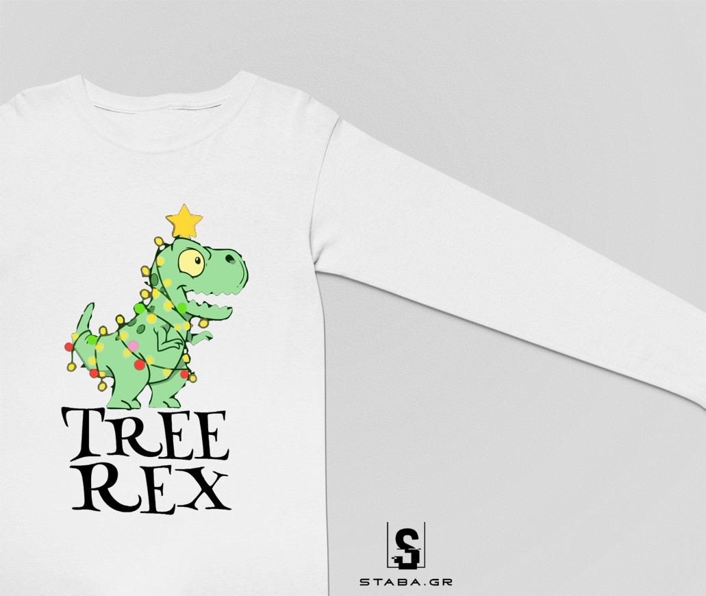 Φορμάκι/ Μπλουζάκι Tree Rex Χριστουγεννιάτικο #1028 - Image 4