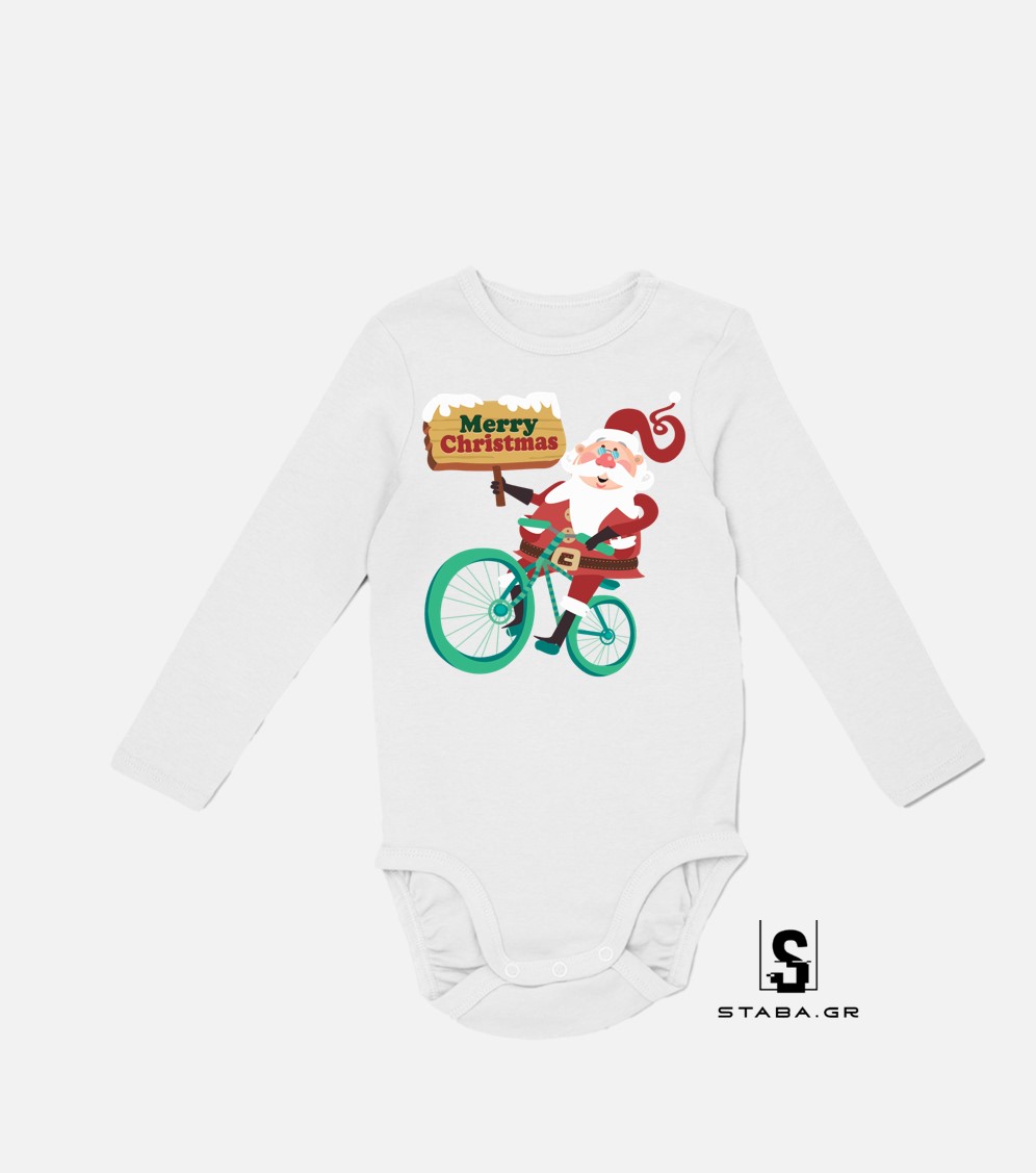 Φορμάκι/ Μπλουζάκι Merry Christmas Χριστουγεννιάτικο #1048 - Image 2