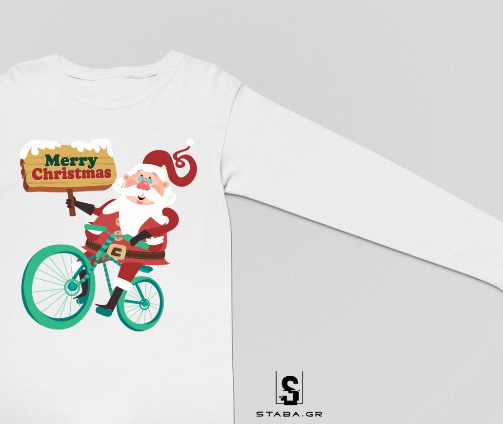 Φορμάκι/ Μπλουζάκι Merry Christmas Χριστουγεννιάτικο #1048 - Image 4