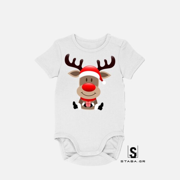 Φορμάκι/ Μπλουζάκι Ταρανδάκι Χριστουγεννιάτικο #1038