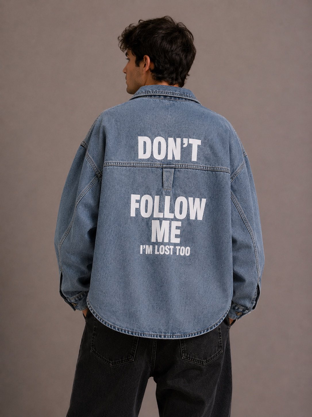 Jacket πουκάμισο Unisex 503 #1260 - Image 3